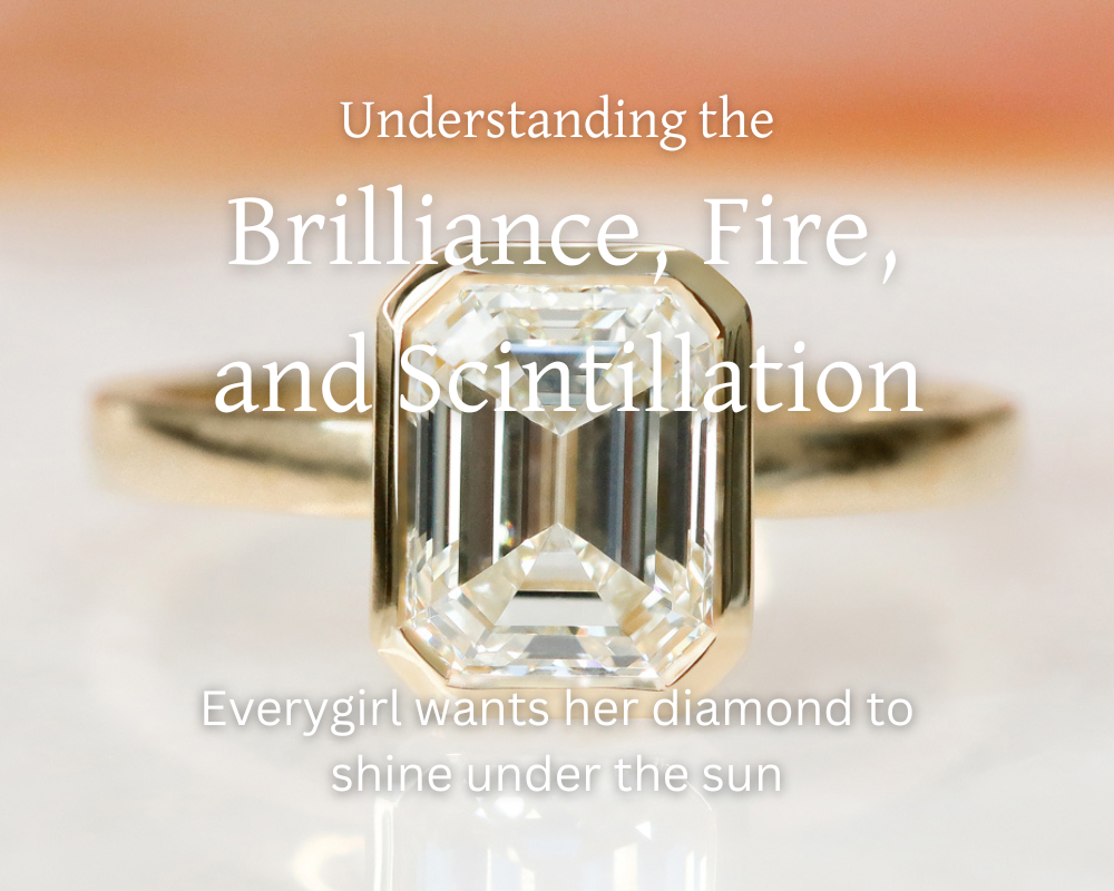 Understanding the Brilliance, Fire, and Scintillation of Diamonds