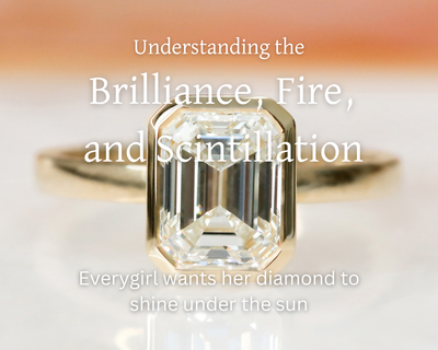 Understanding the Brilliance, Fire, and Scintillation of Diamonds