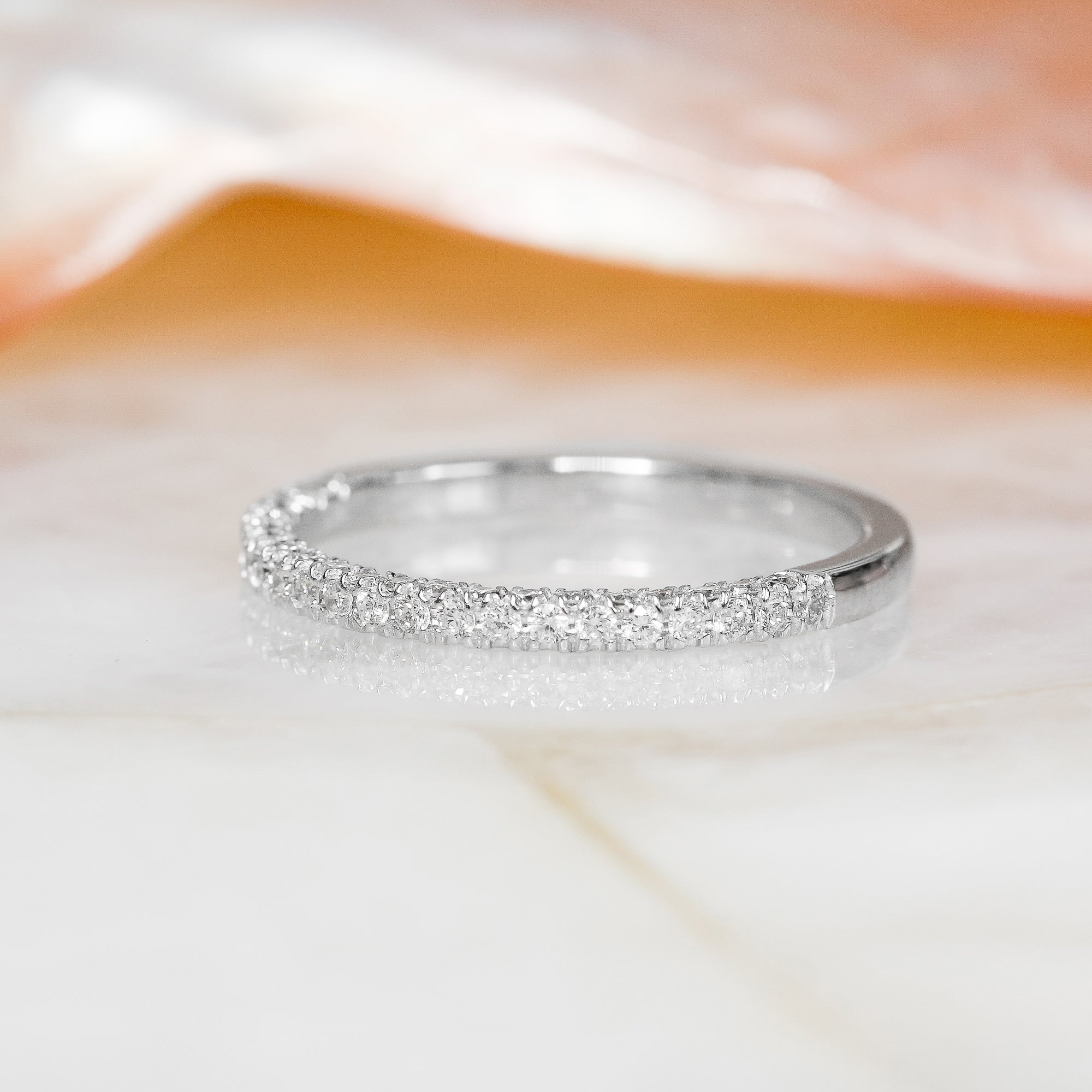 Sparks - Eternity Natural Round cut Diamond Wedding Band