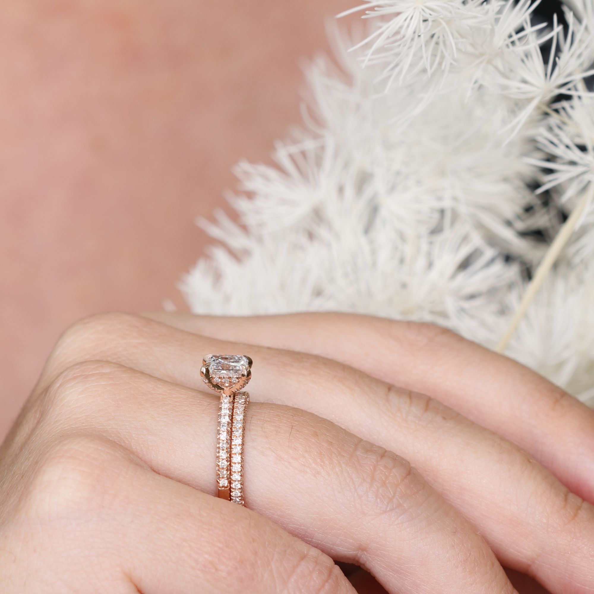 Sparks - ternity Natural Round cut Diamond Wedding Band
