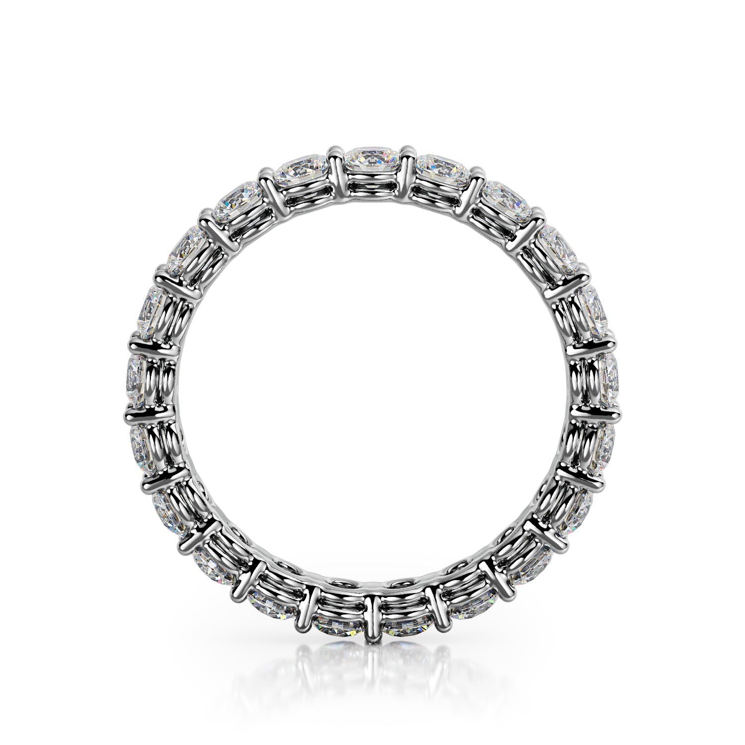 Ray Of Hope - Eternity Natural Round cut Diamond Wedding Band
