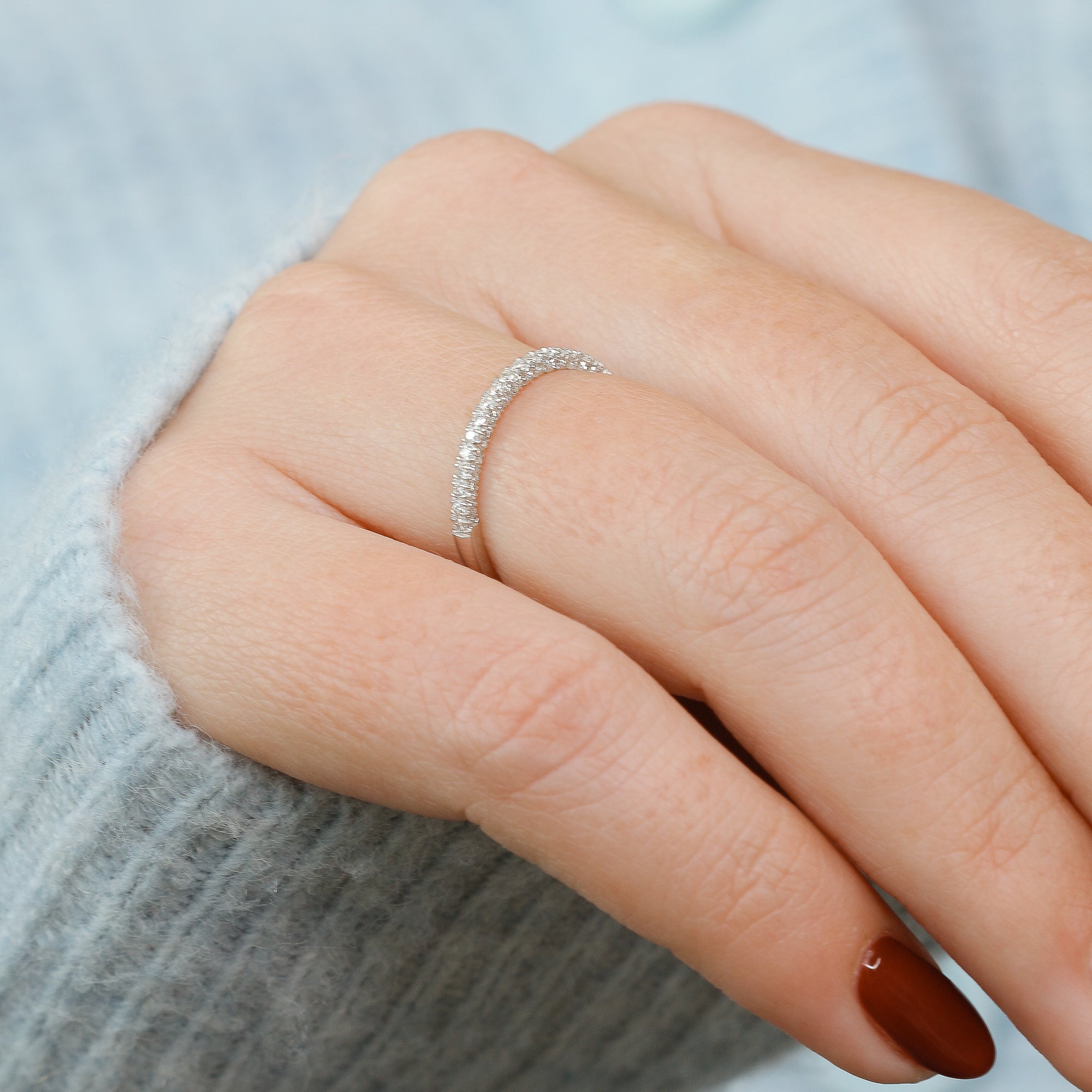 Sparks - Eternity Natural Round cut Diamond Wedding Band